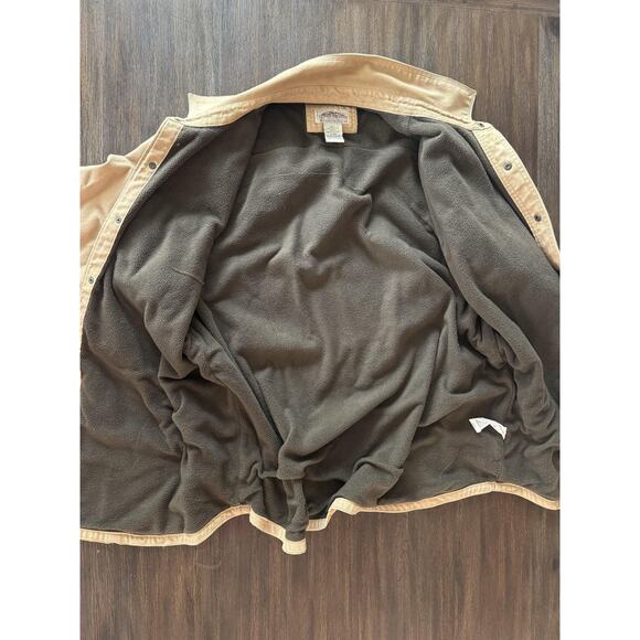 Vintage LL Bean Barn Jacket Mens XL Fleece Lined Canvas Coat Katahdin Iron Works - Picture 5 of 15
